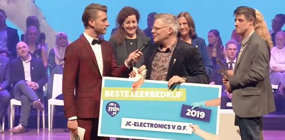 JC-Electronics gekozen tot beste leerbedrijf van Nederland