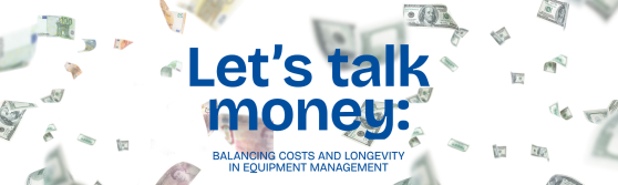 Balancing costs and longevity in equipment management
