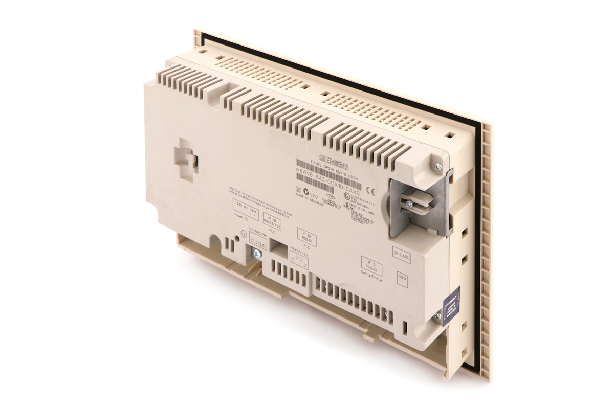 Panneau Opérateur Siemens SIMATIC OP 270 - 6" écran Couleur - Référence 6AV6542-0CA10-0AX1 - Neuf
