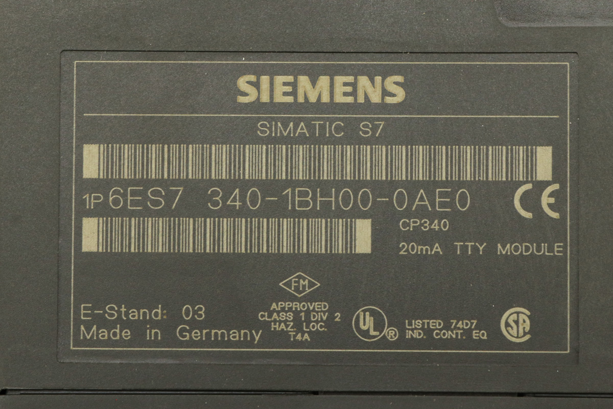 6ES7340-1BH00-0AE0 6ES7340-1BH00-0AE0