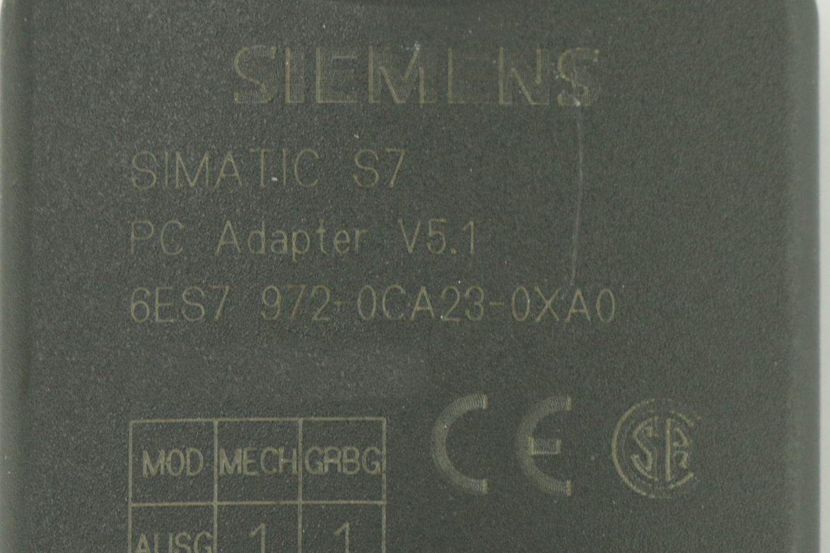SIEMENS SIMATIC S7 PC Adapter, € 20,- (4595 Waldneukirchen SIEMENS SIMATIC S7 PC Adapter, € 20,- (4595 Waldneukirchen
